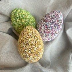 P�ske�g i m�lkechokolade