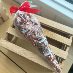 Brndte mandler i flere strrelser