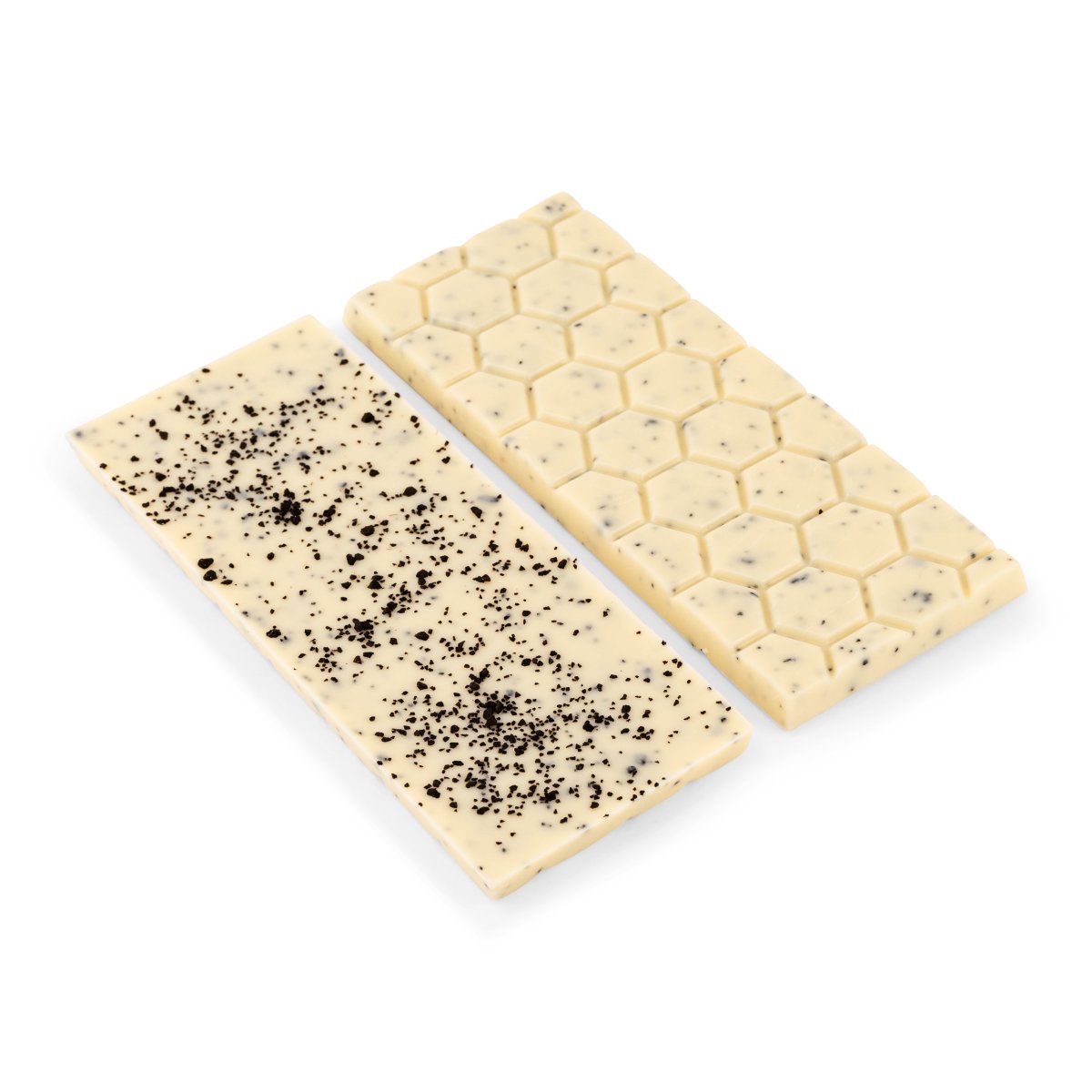 Hvid plade m. lakrids - Chokolade plader - Cilles Chokolader